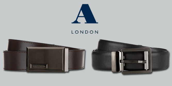 Top Donna Taglia 30/75 vintage AQUASCUTUM LONDON Doppia Treccia Cintura in pelle di qualità 